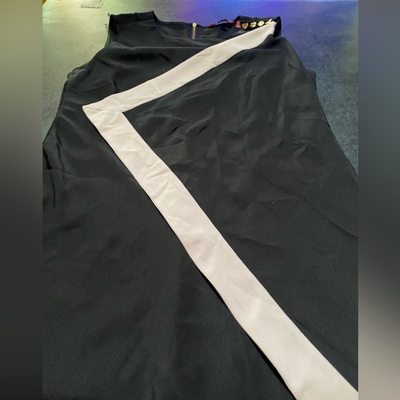🔥Ted Baker London Just For You one-sided asymmetric drape tunic dress🔥 - Picture 7 of 15